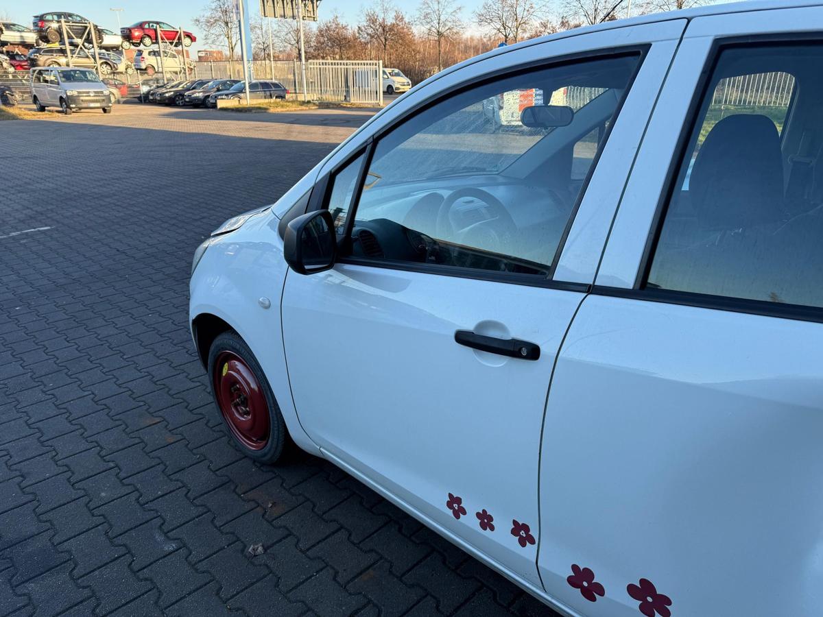 Opel Agila B original T&uuml;r vorn links 26U Galaxywei&szlig; Rohbau BJ09